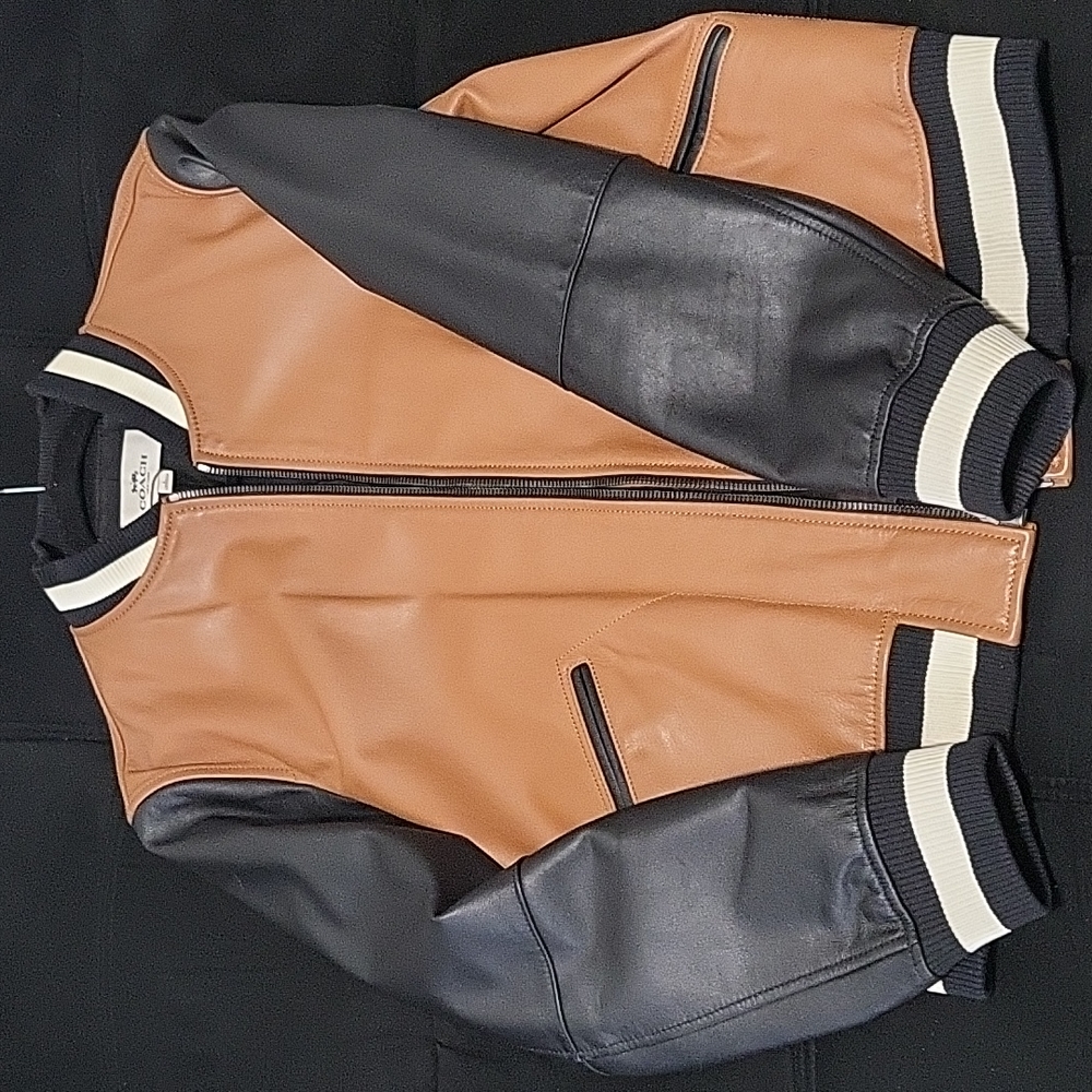 Coach leather jacket